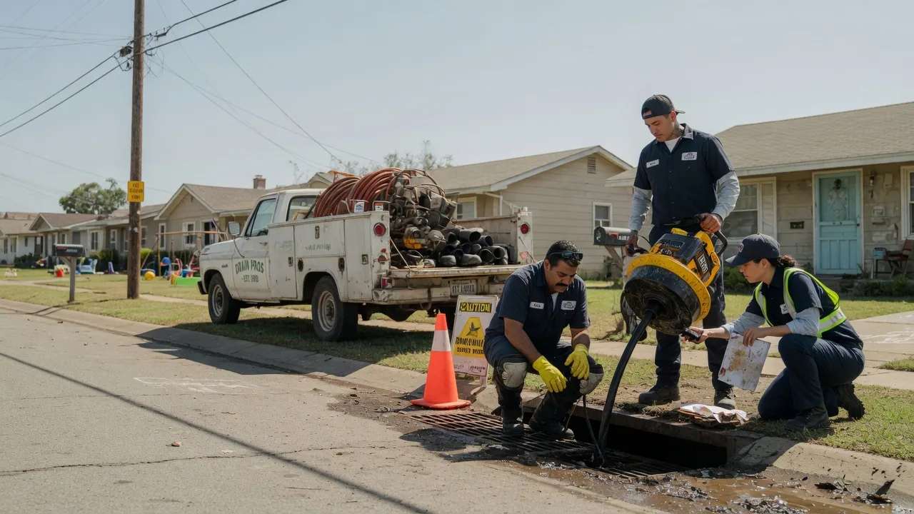 Drain Cleaning in Sharpes, FL near me